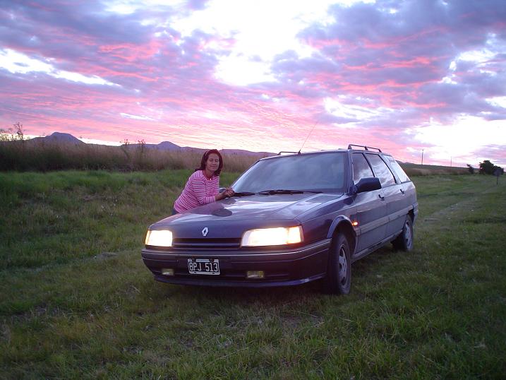 Atardecer con mis dos Princesas.JPG